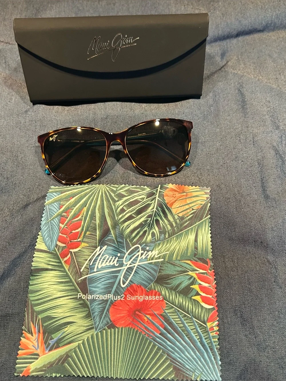 Maui Jim Polarized plus2 Ocean Sunglasses - NIB